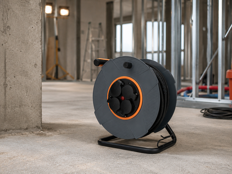 Enrouleur électrique de chantier : comment alimenter vos outils en toute sécurité?