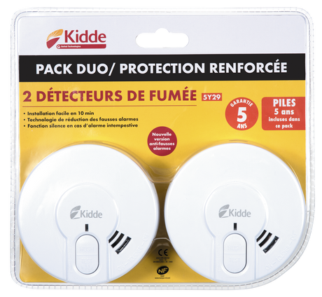 Détecteur de fumée 5Y29 - Kidde