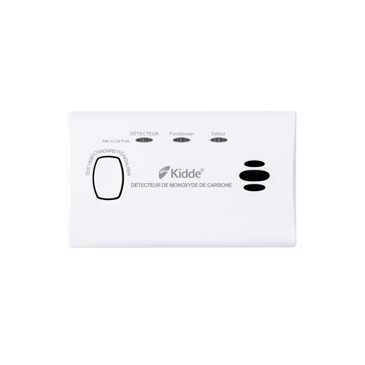 Pack détecteur de fumée + monoxyde de carbone 5 ans - Kidde