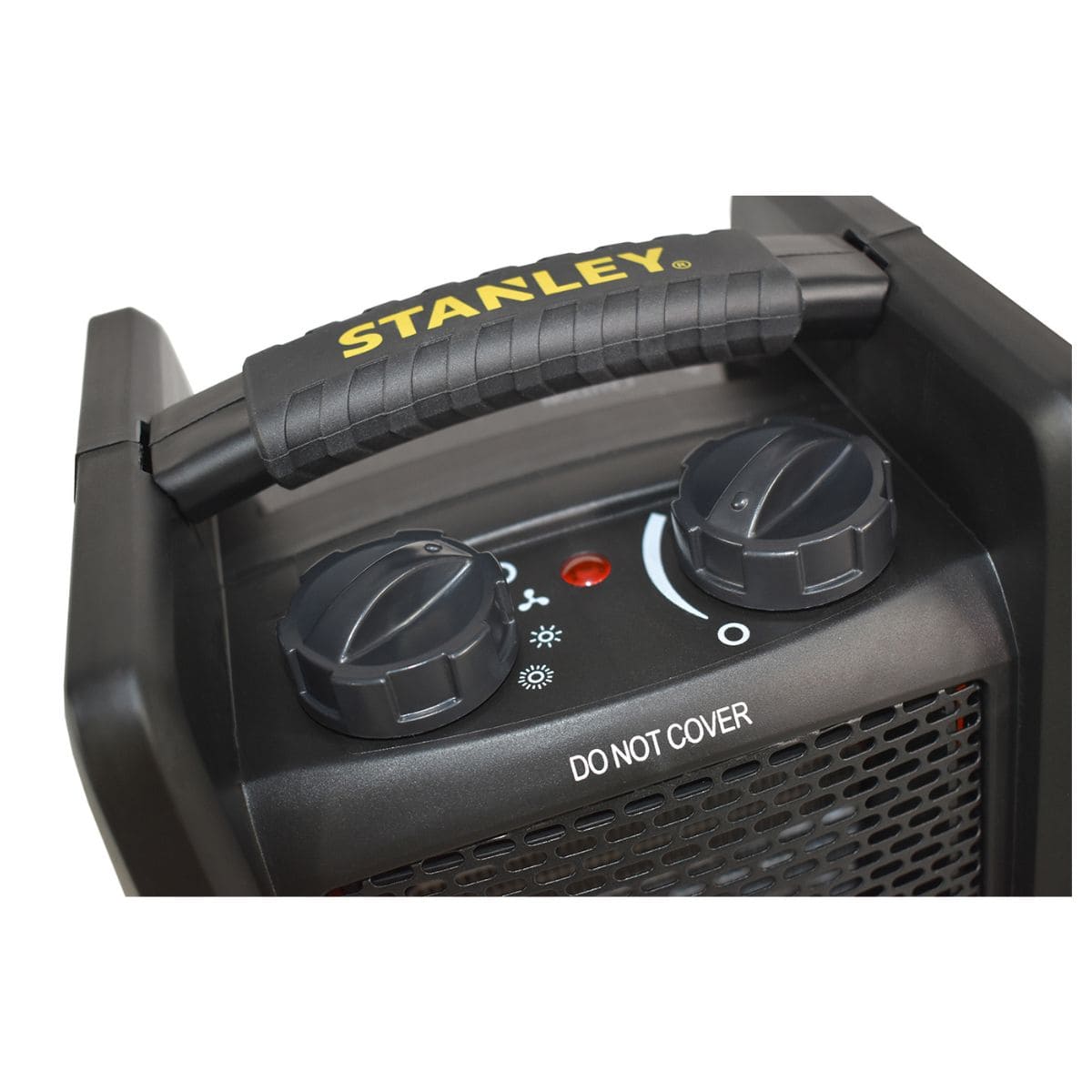Chauffage électrique chantier 1800W - fusible de sécurité - 2 positions de chauffe - Stanley