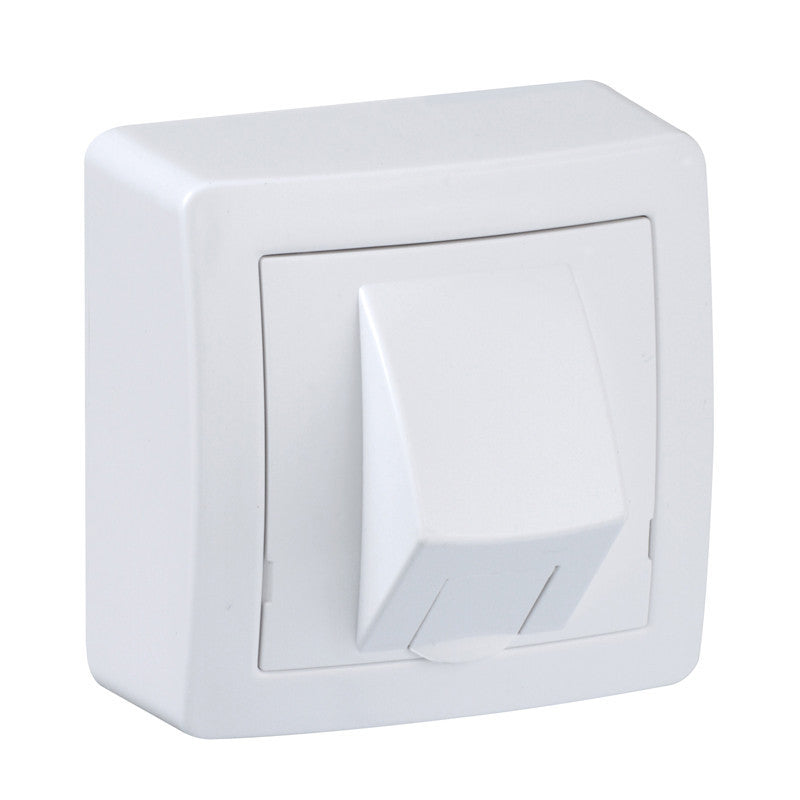 Prise RJ45 cat 6 UTP - blanc - Alréa - Schneider