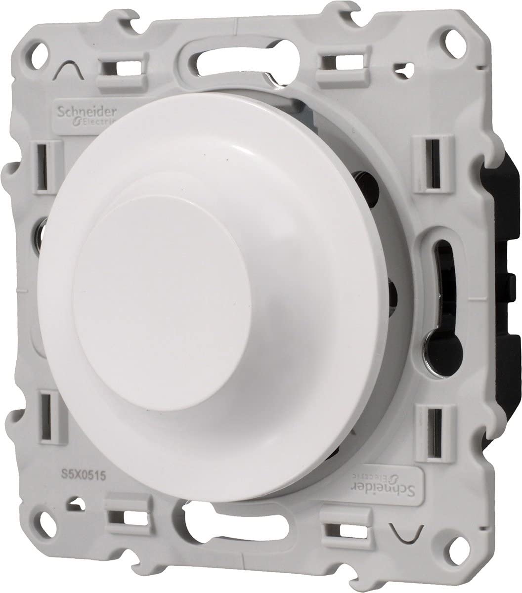Variateur universel LED 2 fils 400W - Blanc - Odace - Schneider