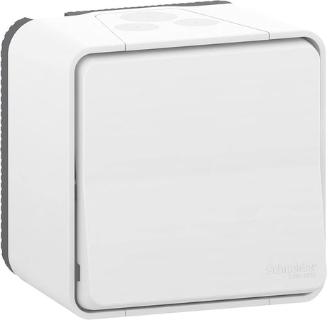 Bouton poussoir en saillie IP55 - Mureva - Schneider