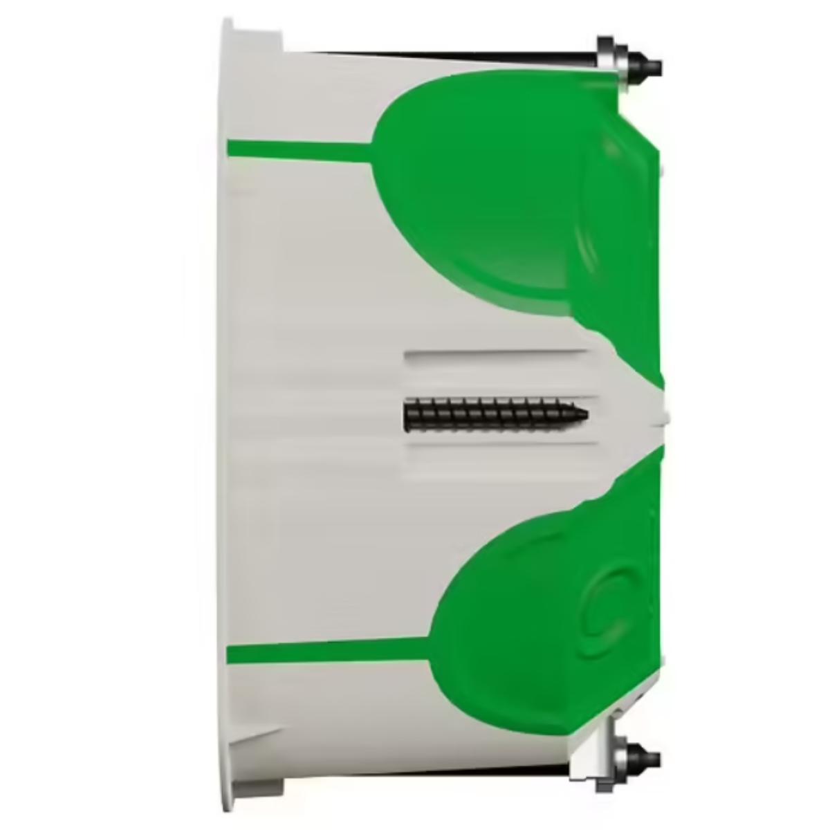 Seau de 22 boîtes encastrement Ø67mm prof. 40mm - Multifix Air - Schneider