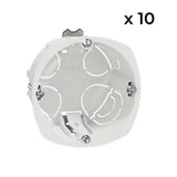 Lot de 10 boîtes encastrement Ø67mm - Multifix - Schneider Electric
