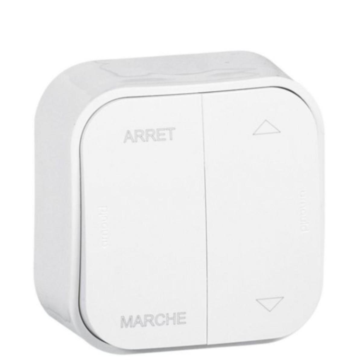 Commande volet roulant Blanc - Profil 3 - Arnould 250V - Arnould