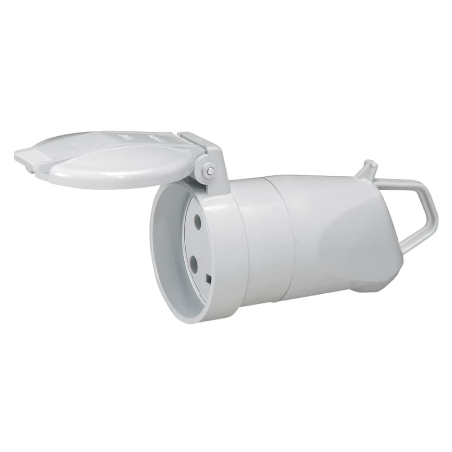 Fiche + clapet de protection 2P+T 20A 400V - Plexo - Legrand