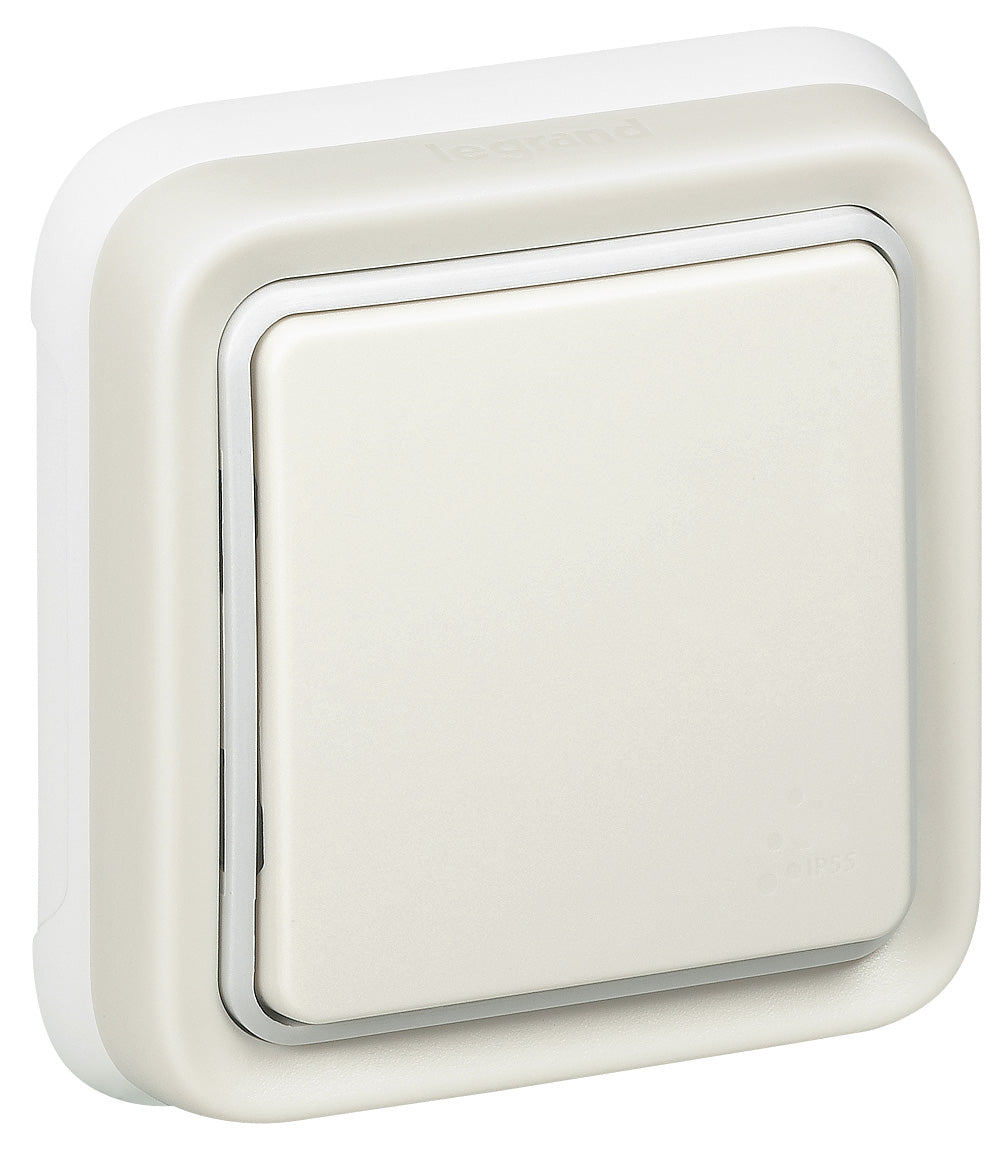 Interrupteur va et vient IP55 10A complet encastré - Plexo - Legrand