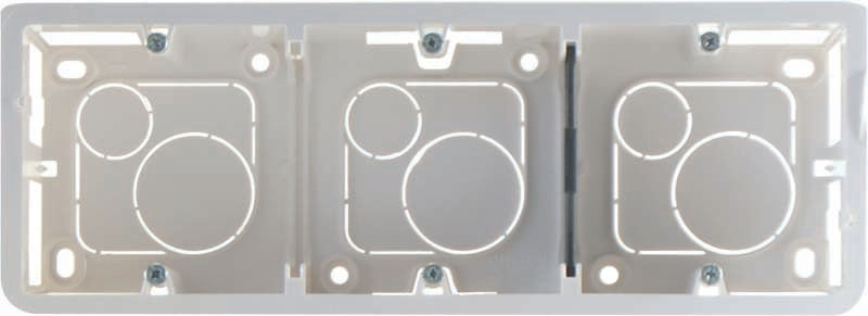 Cadre saillie P40mm 2/4/6 modules - Mosaic - blanc - Legrand