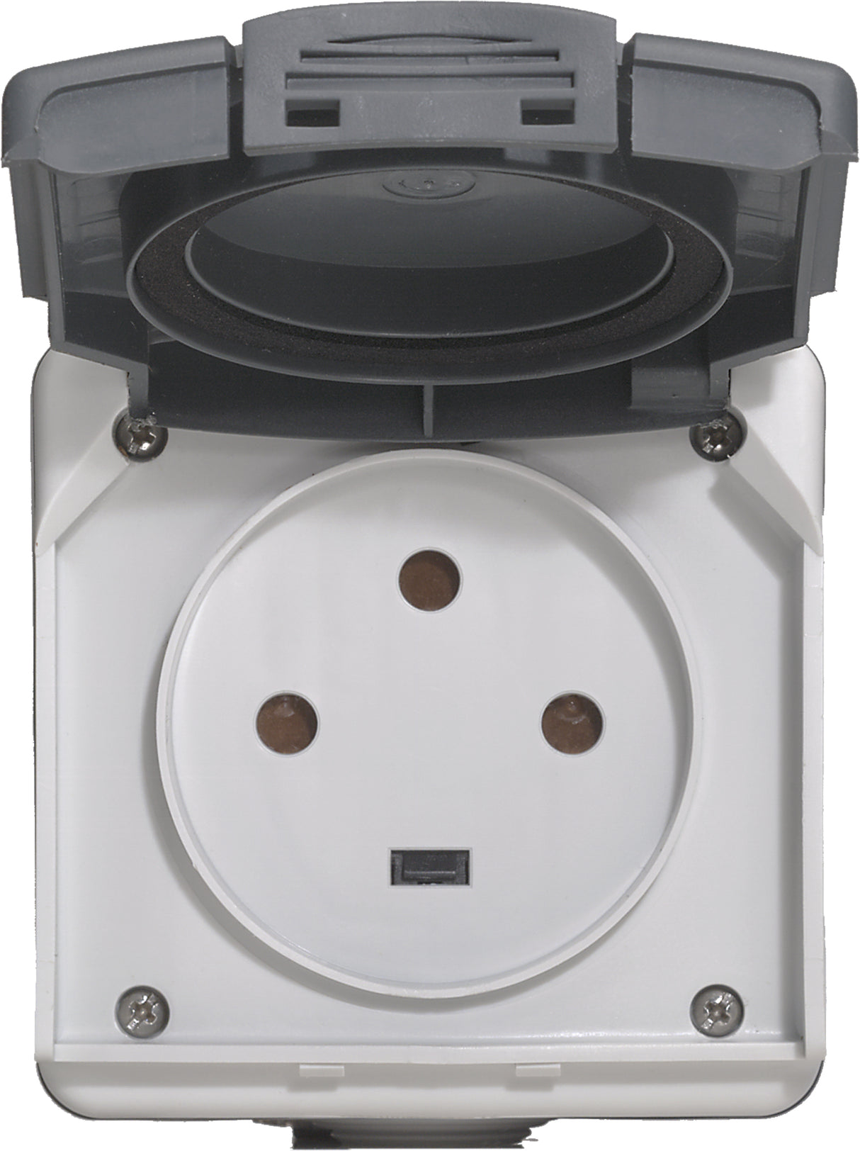 Prise de courant 3P+T 20A IP55 saillie - Plexo - gris - Legrand