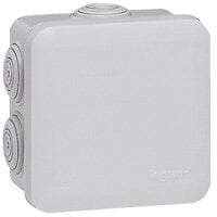 Boîte de dérivation carrée 65x65x40mm - fermeture par enclipsage - Plexo - Legrand
