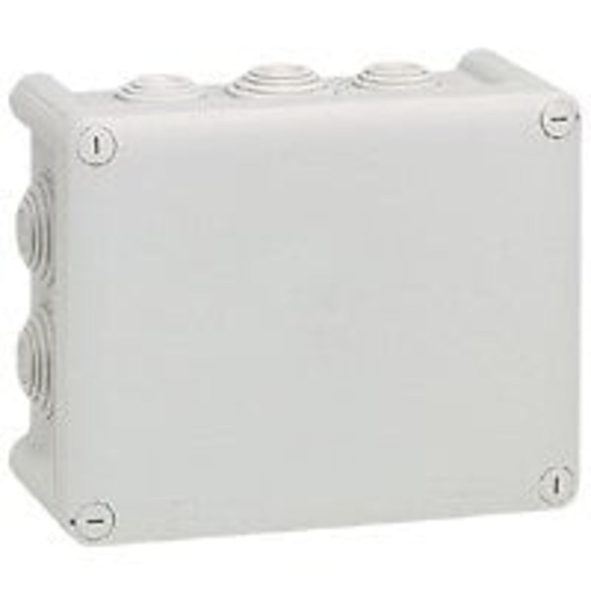 Boîte de dérivation rectangulaire 155x110x74mm - fermeture 1/4 de tour - Plexo - Legrand