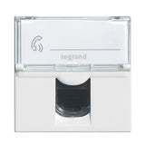 Prise RJ45 CAT 6 2 modules à composer - Mosaic - blanc - Legrand