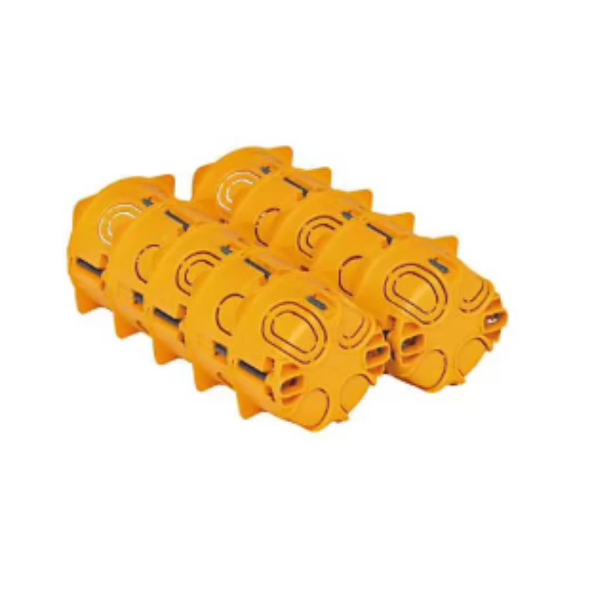 Lot de 10 boîtes d'encastrement 1 poste Ø67x40mm - Legrand