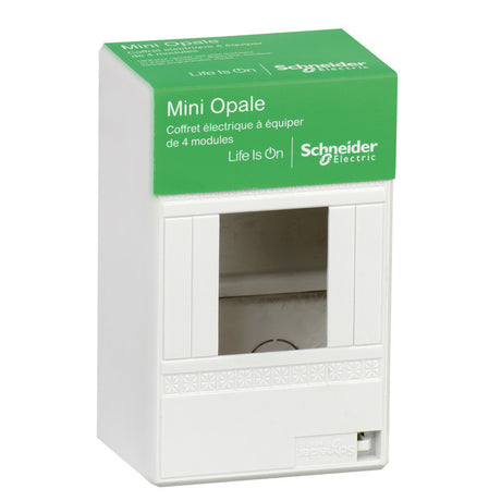 Coffret électrique à équiper mini opale Schneider