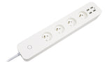Bloc multiprise connecté 6 prises + compteur conso - Voltman