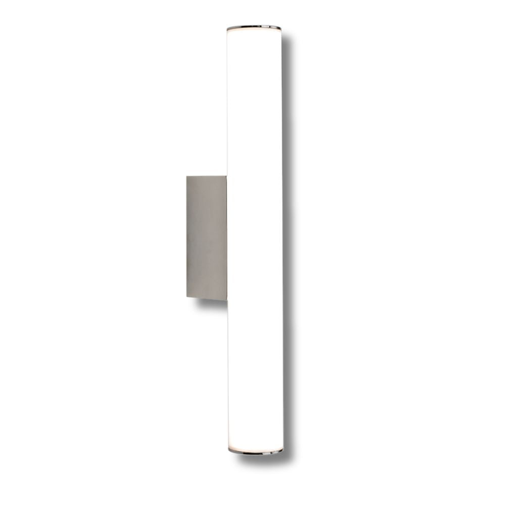 Applique de salle de bain 50cm chrome (8W 600lm 4000K IP44) - Voltman