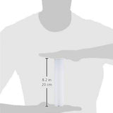 Applique de salle de bain 20cm chrome (5W 360lm 4000K IP44) - Voltman