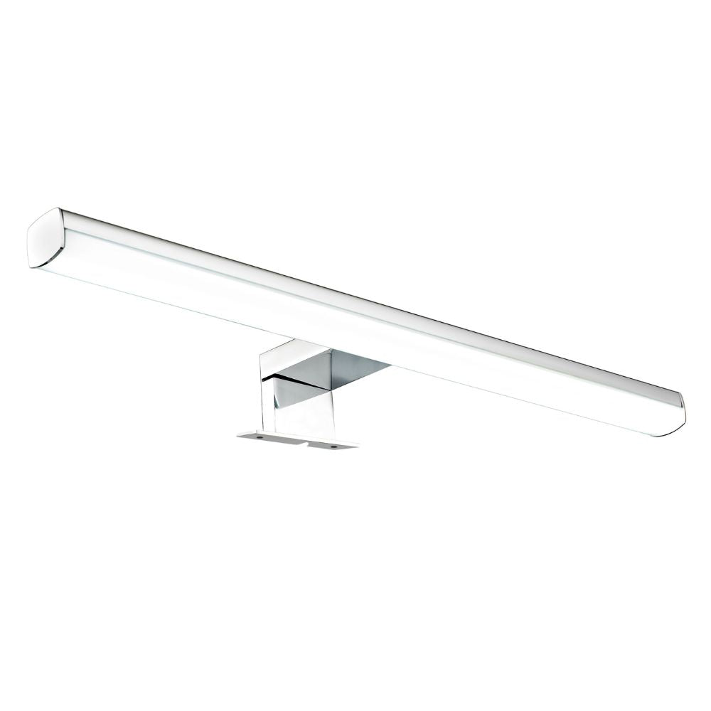 Applique de salle de bain 50cm chrome (10W 600lm 4000K IP44) - Voltman