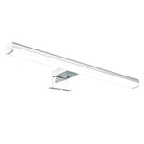 Applique de salle de bain 50cm chrome (10W 600lm 4000K IP44) - Voltman