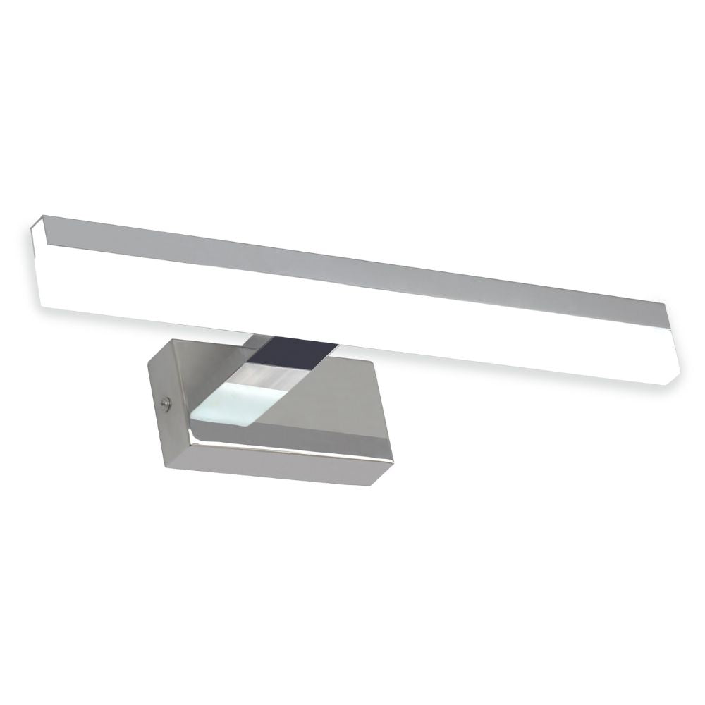 Applique de salle de bain 32cm chrome (7W 560lm 4000K IP44) - Voltman