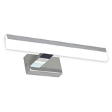 Applique de salle de bain 32cm chrome (7W 560lm 4000K IP44) - Voltman
