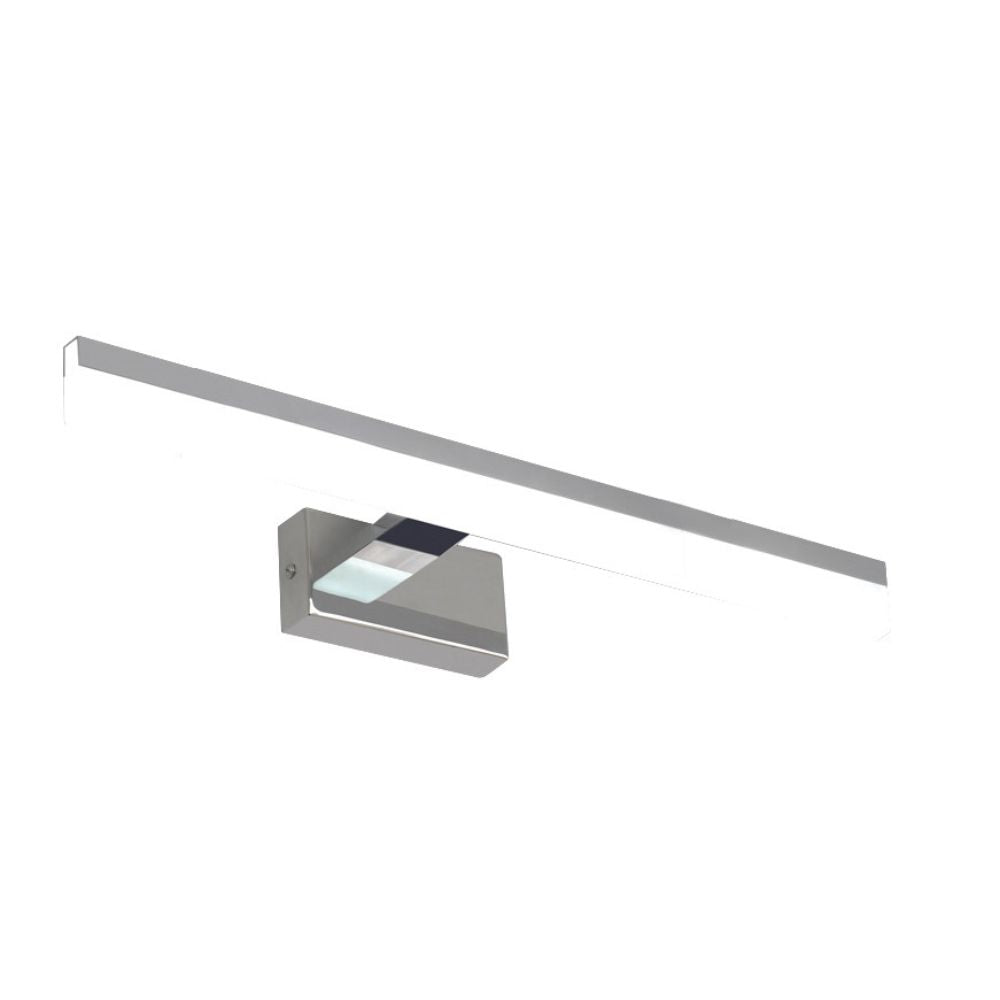 Applique de salle de bain 78cm chrome (16W 1280lm 4000K IP44) - Voltman