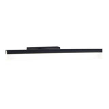 Applique de salle de bain 57cm Noire (12W 960lm 4000K IP44) - Voltman