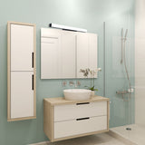 Applique de salle de bain 53cm Noire (16W 1280lm 4000K IP44) - Voltman