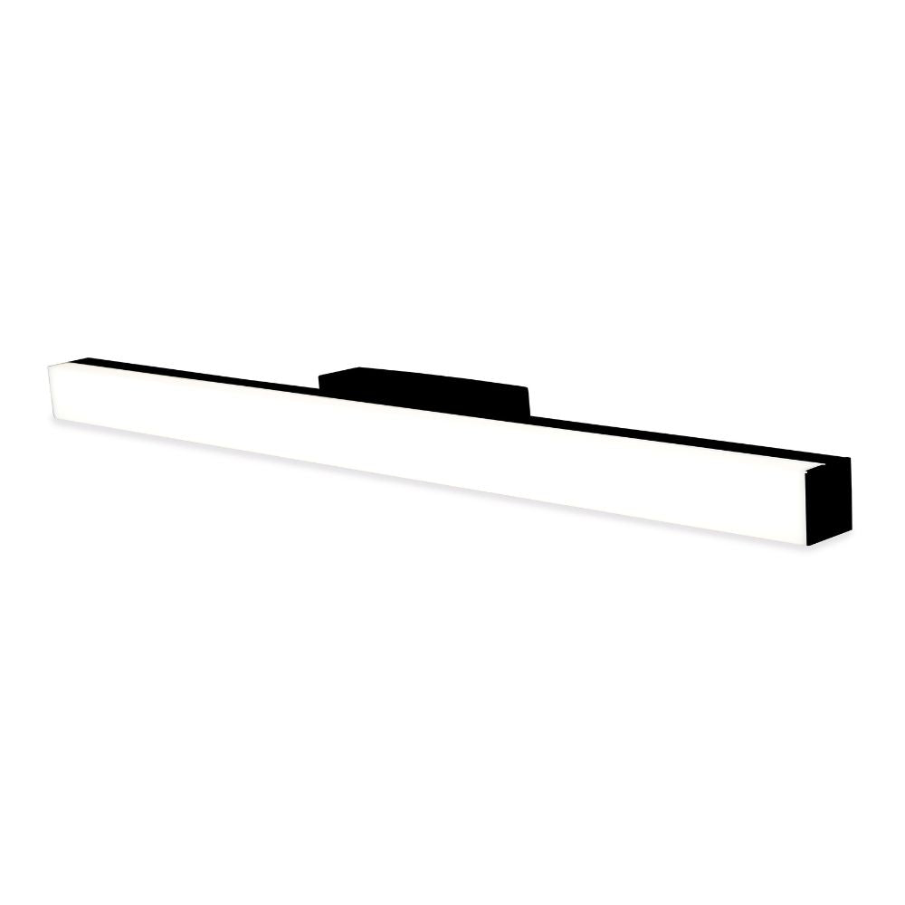 Applique de salle de bain 78cm Noire (20W 1600lm 4000K IP44) - Voltman