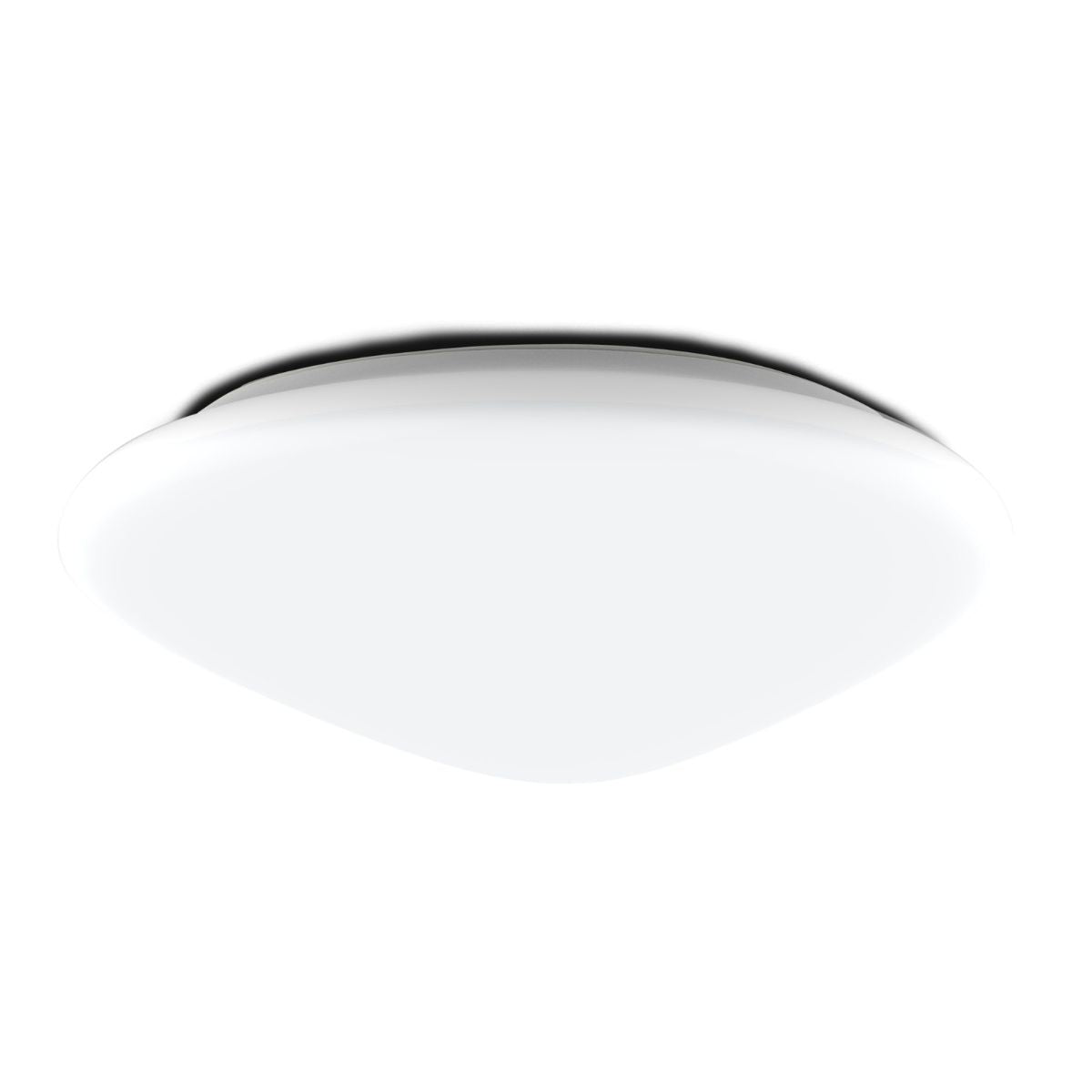 Plafonnier spécial Salle de Bains IP44 (21cm 12W 960lm 4000K) - Blanc - Voltman
