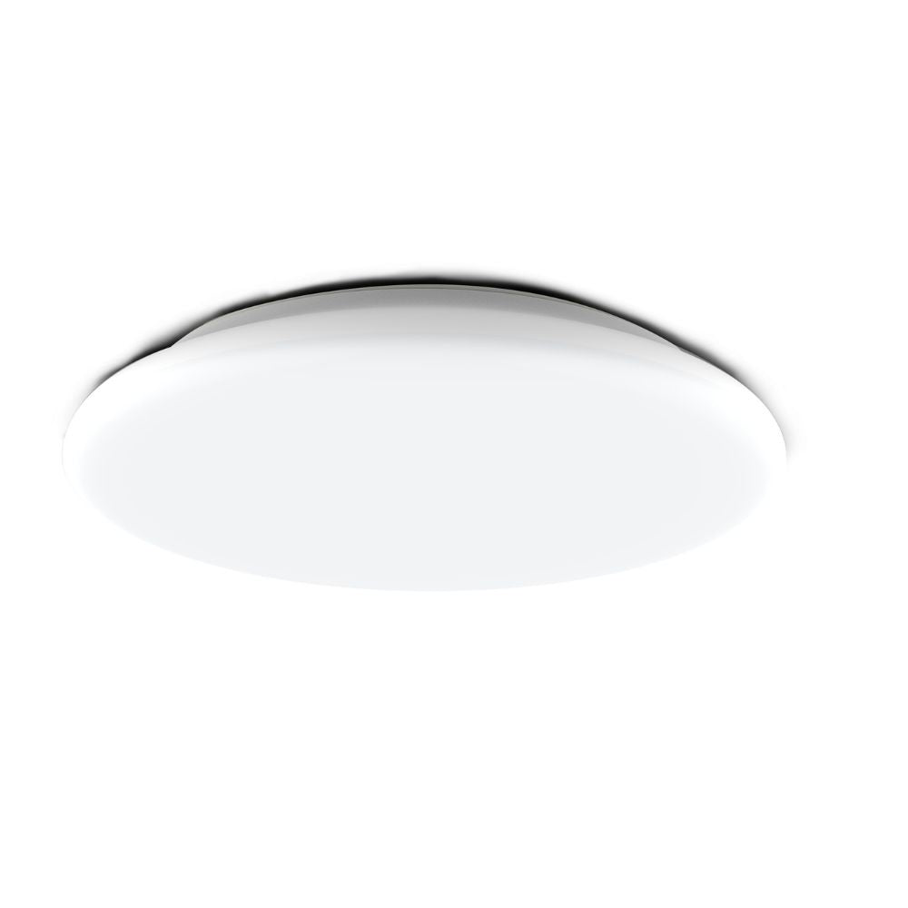 Plafonnier spécial Salle de Bain IP54 (18W 1710lm 4000K) - Blanc - Voltman