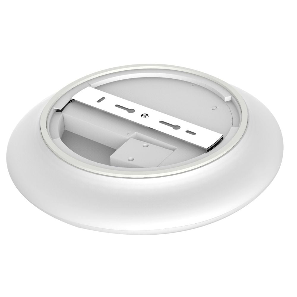 Plafonnier spécial Salle de Bain IP54 (18W 1710lm 4000K) - Blanc - Voltman