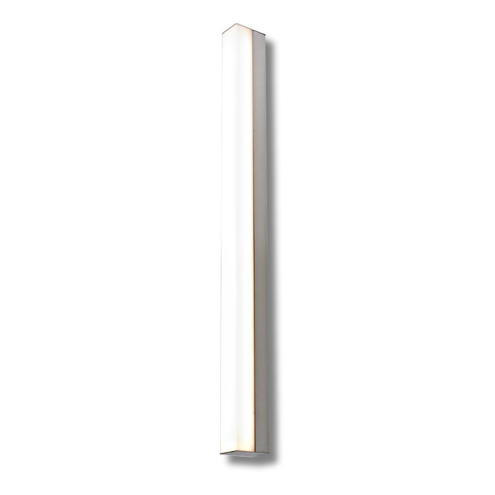 Plafonnier Salle de Bain IP44 (60cm 12W 950lm 4000K) Chrome - Voltman