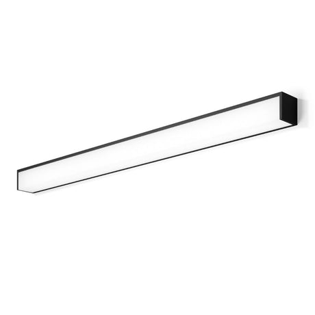 Réglette spécial Salle de Bains IP44 (60cm 18W 1250lm 4000K) - Noire - Voltman