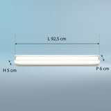 Réglette spécial Salle de Bains IP44 (90cm 120W 900lm 4000K) - Voltman