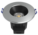 Spot dimmable spécial Salle de Bains (9W 520lm 2700K 38Â°) Alu - Voltman