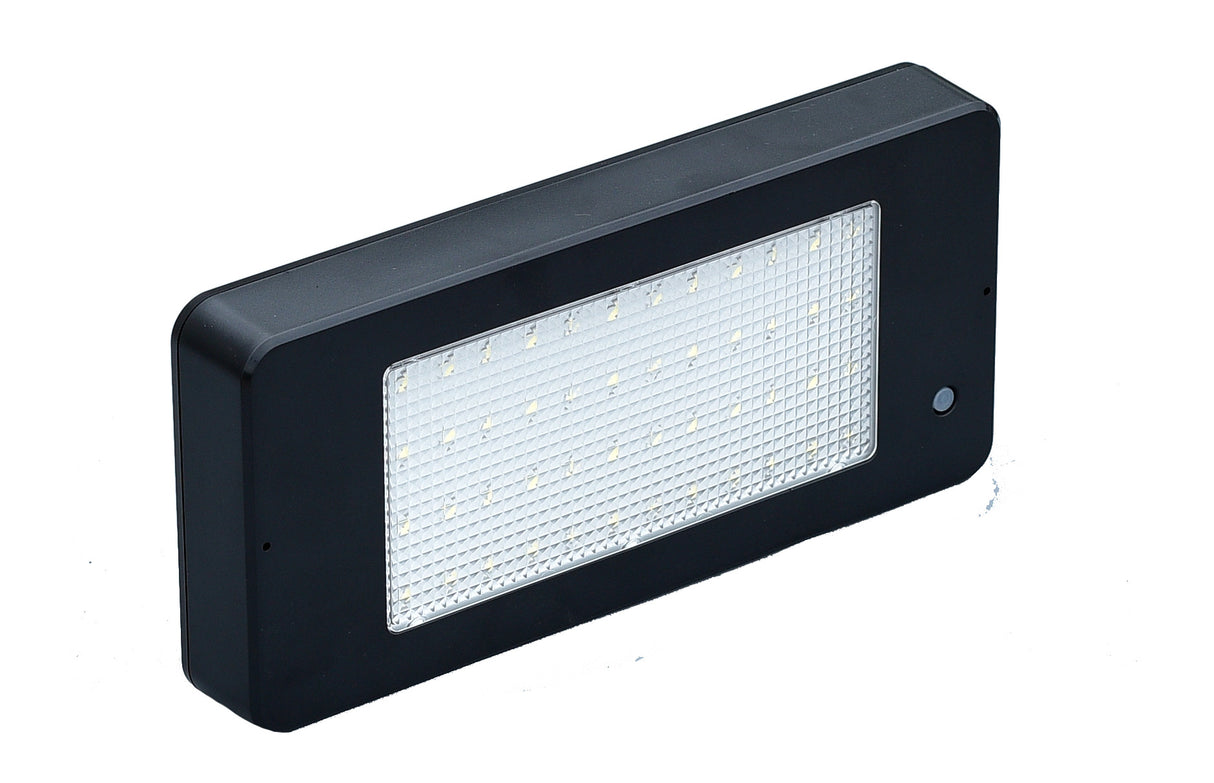 Applique solaire IP65 (800lm 6000K A++) - Noire - Voltman