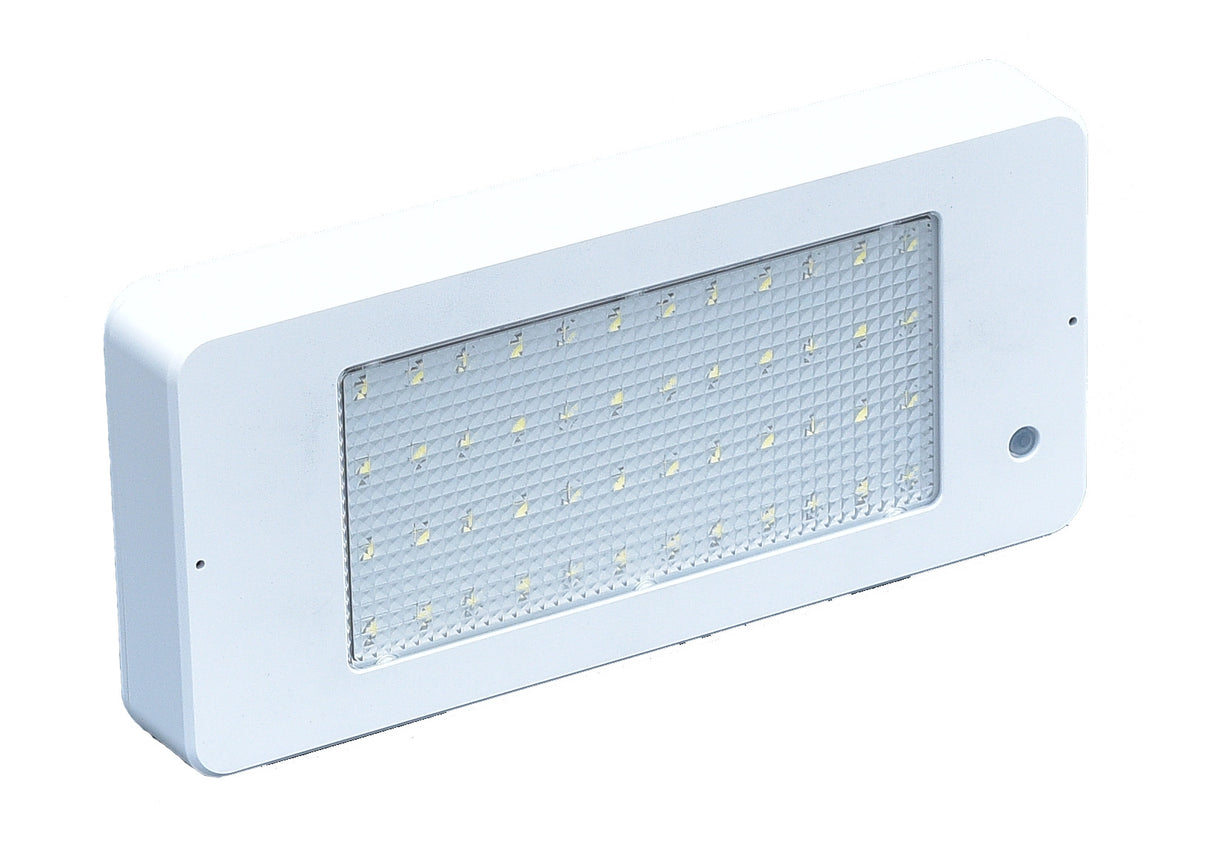Applique solaire IP65 (800lm 6000K A++) - Blanc - Voltman