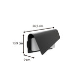 Applique extérieur IP65 (1200lm 3000K ) - Noire - Voltman
