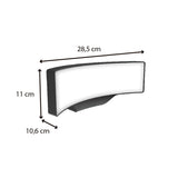 Applique murale extérieure filaire + détecteur de mouvement IP65 1400lm - Fez Voltman