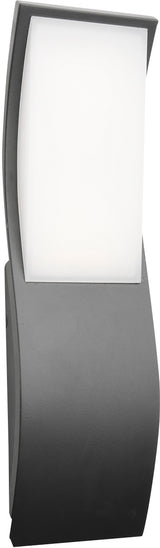 Applique murale extérieure IP65 (700lm 3000K) - Gris - Voltman