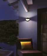 Applique murale extérieure IP65 (1200lm 3000K) - Gris - Voltman