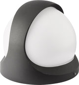 Applique murale extérieure IP65 (1200lm 3000K) - Gris - Voltman
