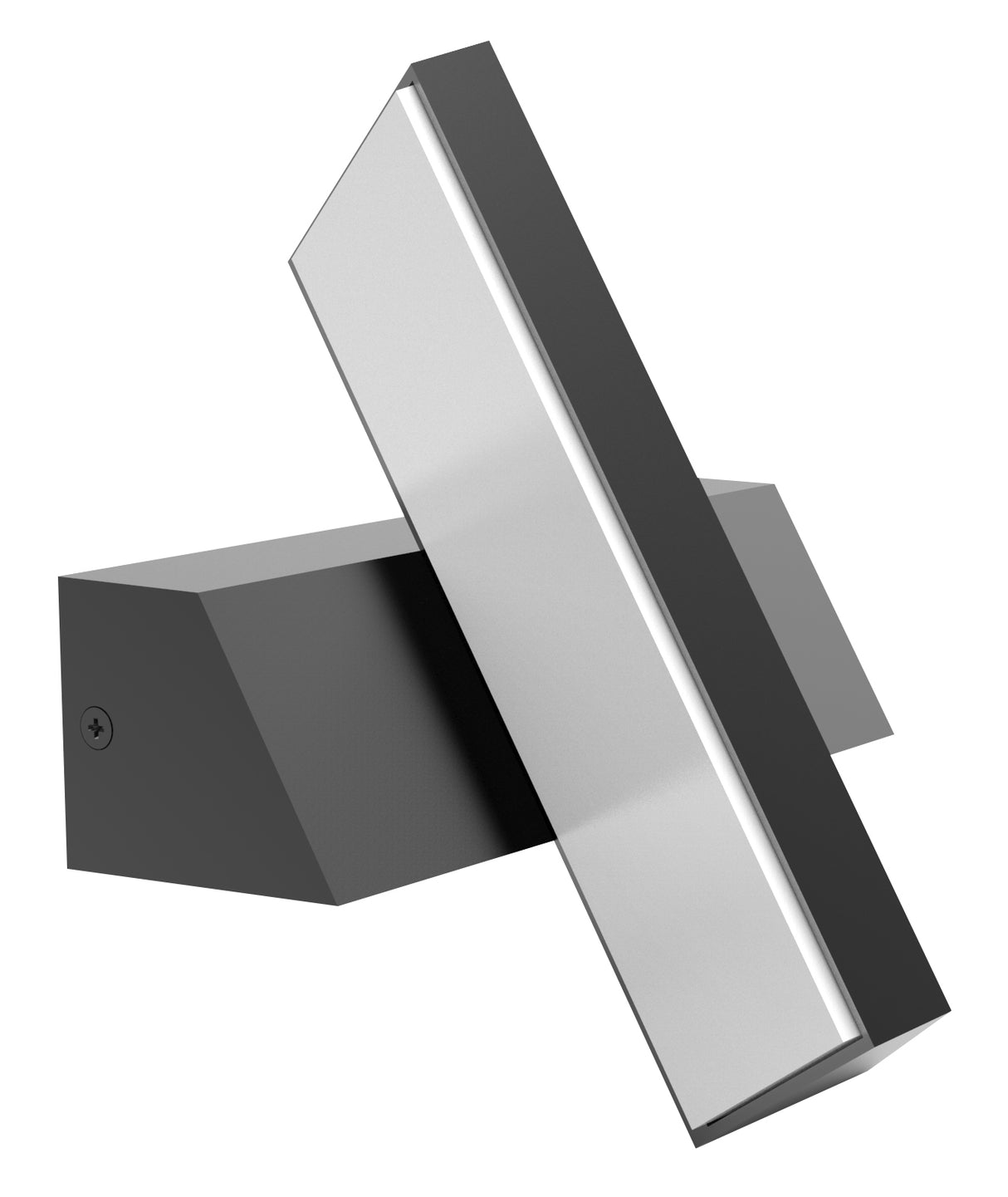 Applique extérieure filaire IP65 (1200lm 3000K 180°) - Noire - Voltman