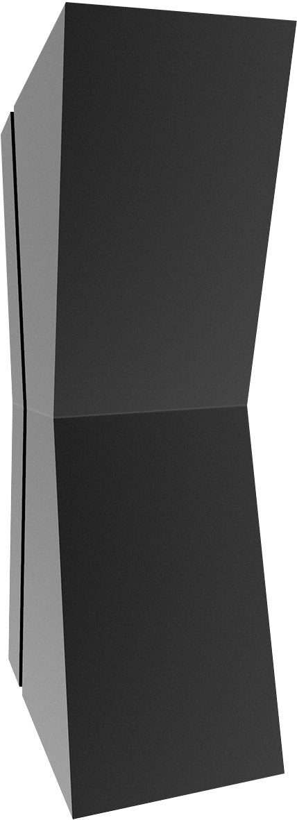 Applique murale extérieure filaire IP65 (500lm 3000K) - Noire -Voltman