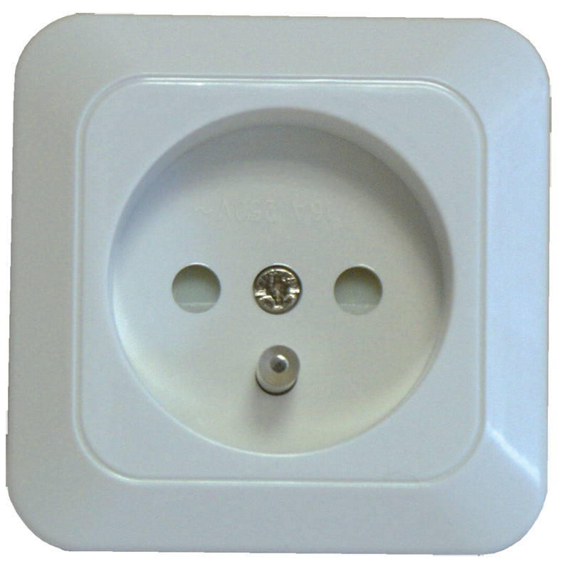 Prise 2P+T en saillie Celesta - blanc - Dio