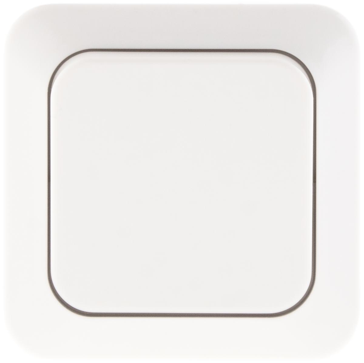 Bouton poussoir en saillie Celesta - blanc - Dio
