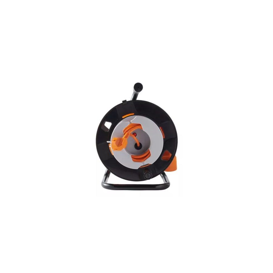 Enrouleur jardin 25m H05VVF 3G1,5 + disjoncteur thermique - Dio
