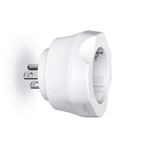 Adaptateur prise voyage UE/US - prise européenne vers prise US - Blanc - Dio